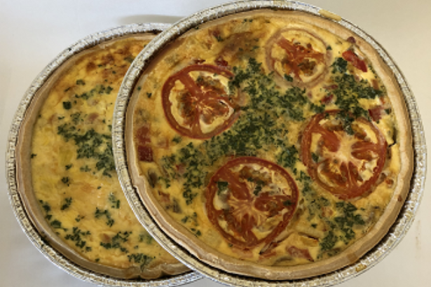 Daily fresh quiche